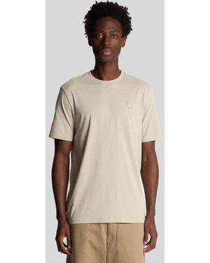 Lyle & Scott Superfine Cotton T-Shirt - Natural