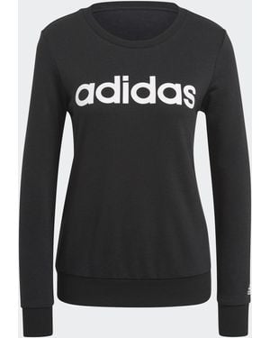 adidas Essentials Logo Sweatshirt - Black