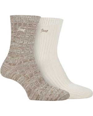 Jeep Walking Boot Socks - Grey