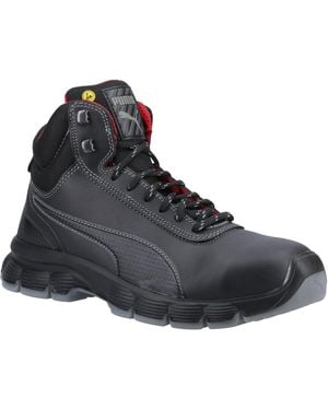 PUMA Condor Mid S3 Nubuck Boots - Black