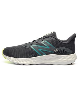 New Balance 411V3 Wide Fit Running Shoes - Black