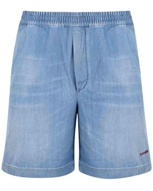 DSquared² Relaxed Fit Lichtblauwe Denim Shorts