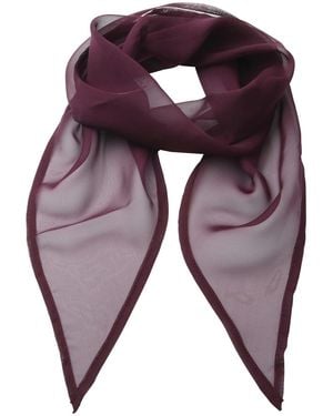 PREMIER Ladies/ Work Chiffon Formal Scarf (Aubergine) - Purple