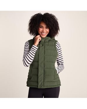 TOG24 Wyness Padded Gilet Polyamide - Green