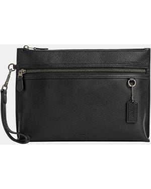 COACH Carry All Pouch - Black