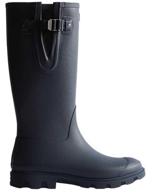 HUNTER Downpour Adjustable Wellington Boots - Blue