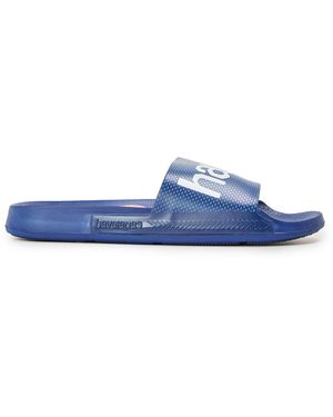 Havaianas Classic Logomania Flip Flops - Blue