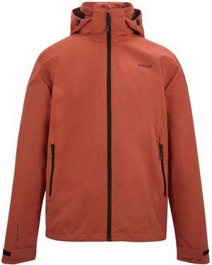 Regatta Oakhowe Waterproof Jacket (Brick) - Red