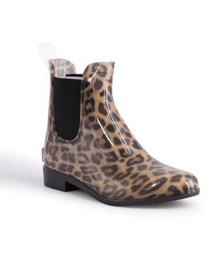 Aus Wooli Australia Rainboots With Sheepskin Insole Included Leather - Brown
