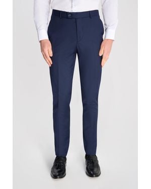 Carter & Jones Edina Plain Trousers - Blue