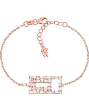 Folli Follie 3B17S005Rc Ladies Bracelet - White