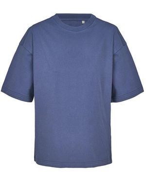 Sol's Ladies Organic Boxy Oversized T-Shirt (Denim) - Blue
