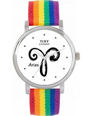 Toff London Tlws-72791 Ladies Aries Watch - White