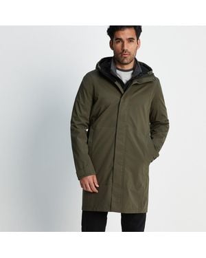 TOG24 Glenton Long Waterproof Jacket Moss - Green