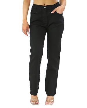 MYT Side Elastic Waist Jeans - Black