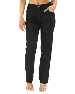 MYT Side Elastic Waist Jeans - Black