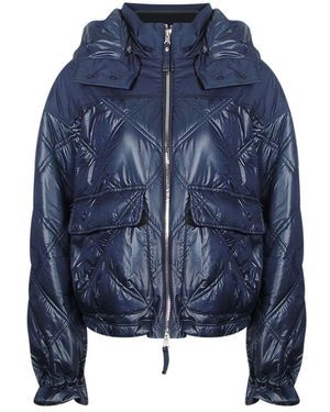Parajumpers Madina Pencil Dark Padded Jacket - Blue