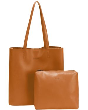 Claudia Canova Essential Noir Tote Bag - Brown