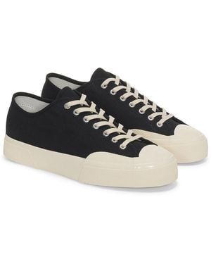 Superga Adult 2432 Works Cotton Canvas Low Cut Trainers /Off) - Blue