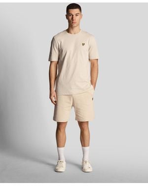 Lyle & Scott Slub Shorts - Natural