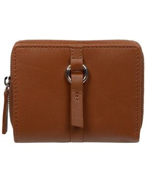NiNa Amora 'Luciana' Leather Purse - Brown