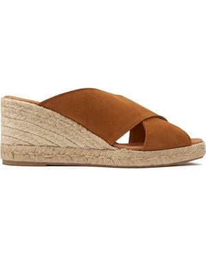 Sole Anita Espadrille Sandals - Brown