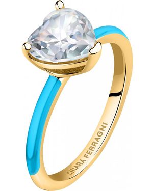 Chiara Ferragni J19Avi3501 Ladies Ring - Blue