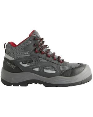 Regatta Limestone Waterproof Safety Boots (Granite/ - Grey