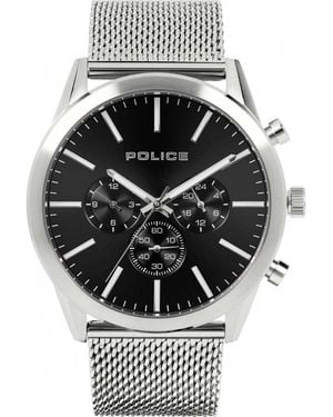 Police 15599Js-02Mm Patriot Watch - Black