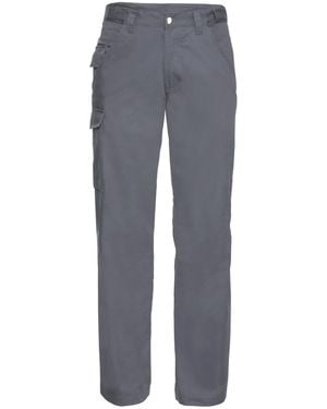 Russell Polycotton Twill Trouser Trousers (Long) (Convoy) - Grey