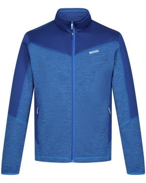 Regatta Highton Iv Full Zip Fleece Jacket (Oxford/New Royal) - Blue