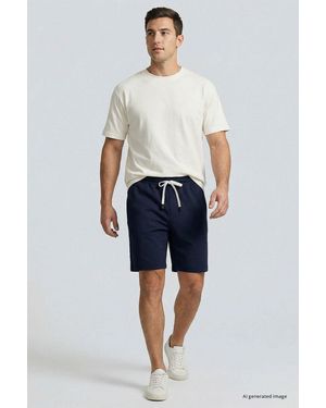 TOMMY LIFE Elastane Shorts - Blue