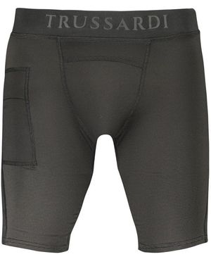 Trussardi Compression Shorts W Pocket - Grey