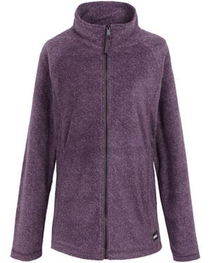 Dare 2b Ladies Mayse Full Zip Fleece Jacket Marl) - Purple