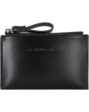 Claudia Canova Carella Zip Top Credit Card Slot Purse - Black