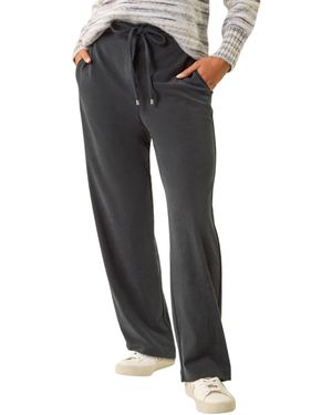 Roman Petite Corduroy Drawstring Trouser - Black