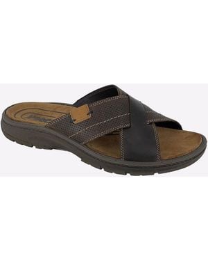 Imac Adelong Mule Sandals - Brown