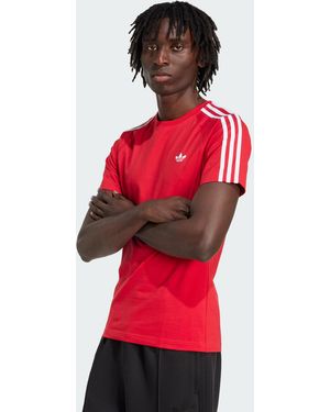 adidas Adicolor Trefoil Tight Tee - Red