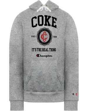 Champion X Coca Cola Hoodie - Grey