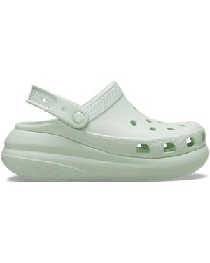 Crocs™ Crush Platform Shuv Clogs - Green