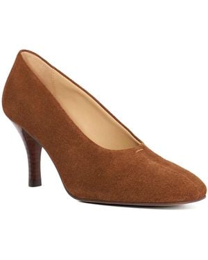 Dune Abundant High Heel Court Shoes - Brown