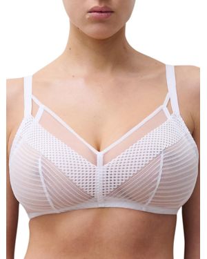 Chantelle Play Wirefree Support Bra - White
