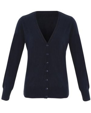PREMIER Vrouwen/ Essentieel Acryl Vest (Marine) - Blauw