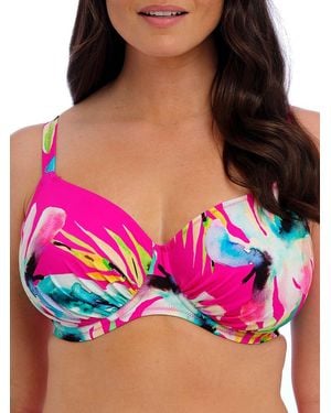 Fantasie Carabelita Full Cup Bikini Top - Pink