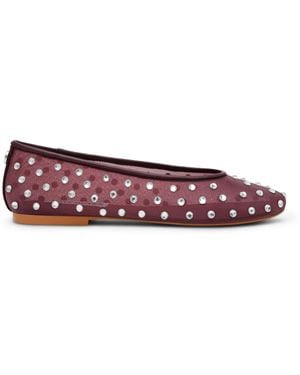 Steve Madden Viv Dyq Ballet Flats - Red