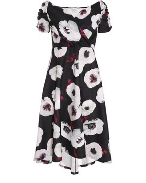 Quiz Heart Print Dresses for Women Lyst UK