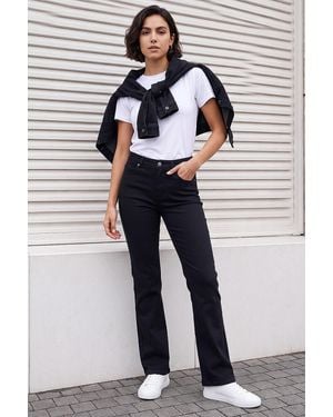 Roman Bootcut Stretch Jean - Black