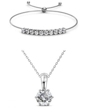 Myc Paris Crystal Mia Geboortestenenset - Wit