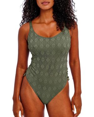 Freya Nomad Nights Underwired Swimsuit - Green