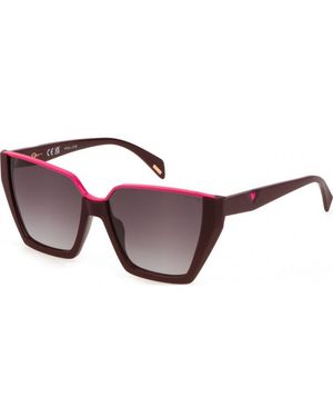 Police Spll33 57 570G96 Sunglasses - Red
